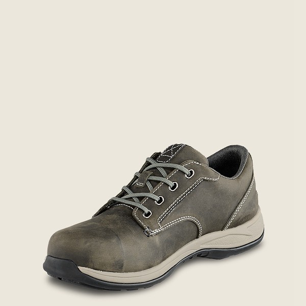 Oxford Dame - Red Wing Comfortpro - Safety Toe - Mørkegrå - VAGEJH-267